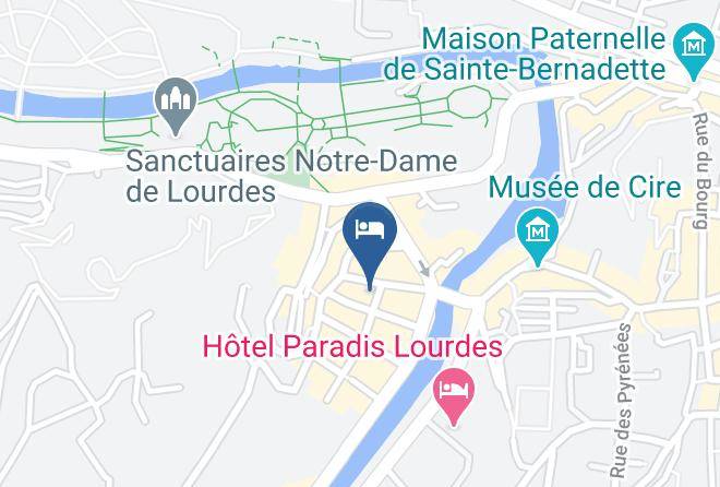 Hautes Pyrenees - Hotel Sainte Agnes Maps