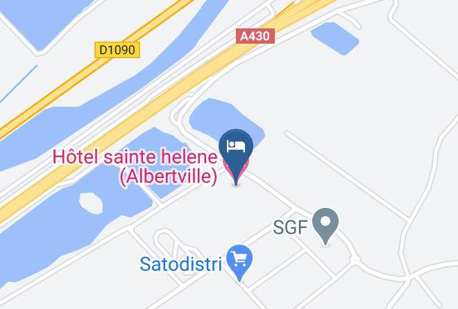 Savoie - Hotel Sainte Helene Maps