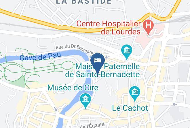 Hautes Pyrenees - Hotel Sainte Marie Maps