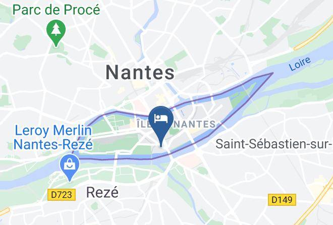 Loire Atlantique - Hotel Sainte Marie Maps
