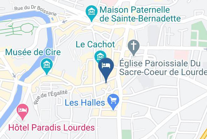 Hautes Pyrenees - Hotel Sainte Monique Maps