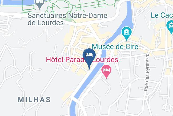 Hautes Pyrenees - Hotel Sainte Suzanne Maps