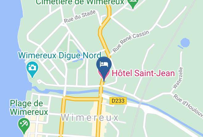 Pas De Calais - Hotel Saint Jean Maps