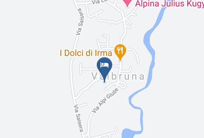 Udine - Hotel Saisera Maps