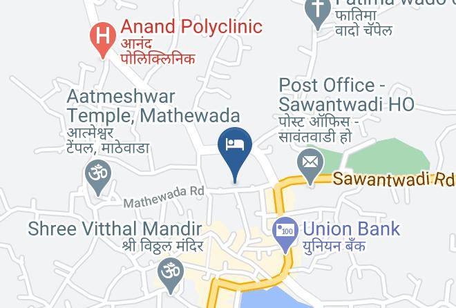 Sawantwadi - Hotel Saish International Maps