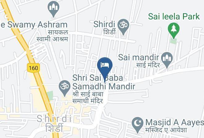 Shirdi - Hotel Saish Maps