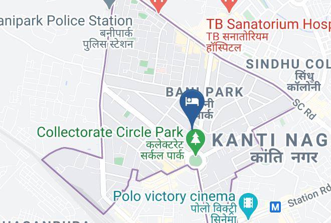 Jaipur - Hotel Sajjan Niwas Maps