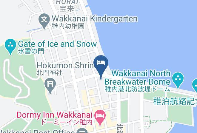 Wakkanai City - Hotel Sakhalin Maps
