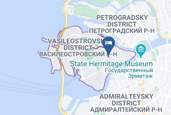 Saint Petersburg - Hotel Sakvoyazh Maps