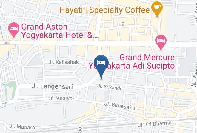 Kota Yogyakarta - Hotel Sala Maps