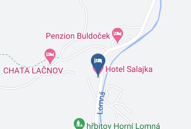Frydek Mistek - Hotel Salajka Maps