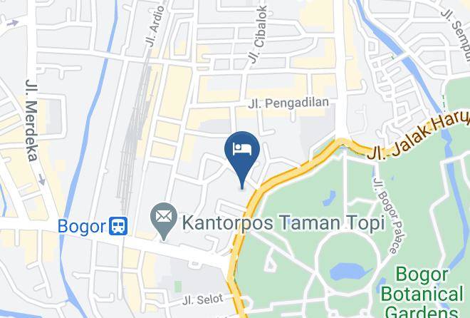 Kota Bogor - Hotel Salak The Heritage Maps