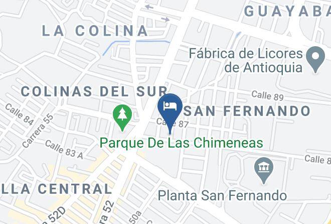 Itagui - Hotel Salamanca Resort Maps