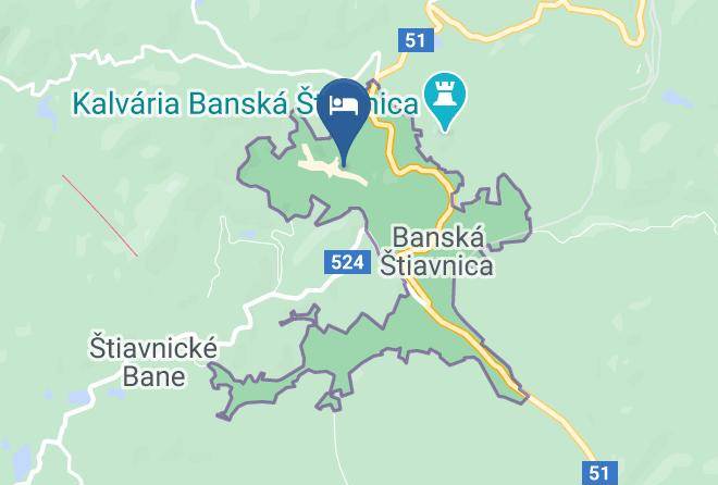 Banska Stiavnica - Hotel Salamander Maps