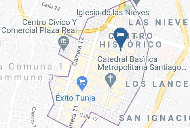 Tunja - Hotel Salamandra Maps