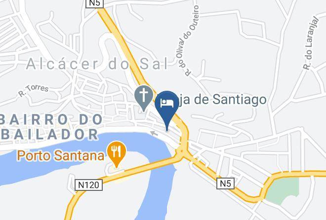 Alcacer Do Sal - Hotel Salatia Maps