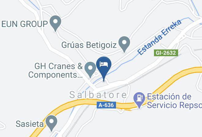 Gipuzkoa - Hotel Salbatoreh Maps
