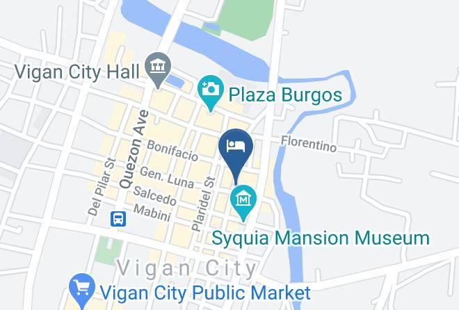 Ilocos Sur - Hotel Salcedo De Vigan Maps