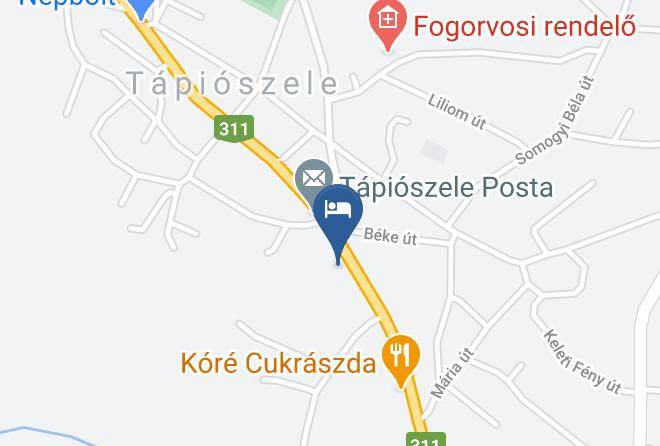 Tapioszele - Hotel Saldona Maps