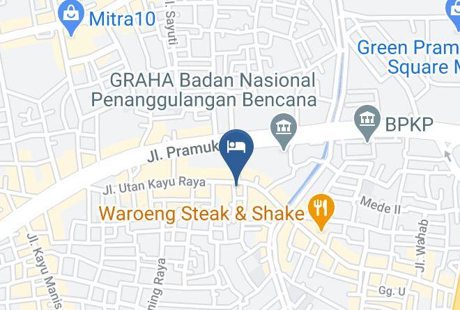 Jakarta Timur - Hotel Saleh Maps
