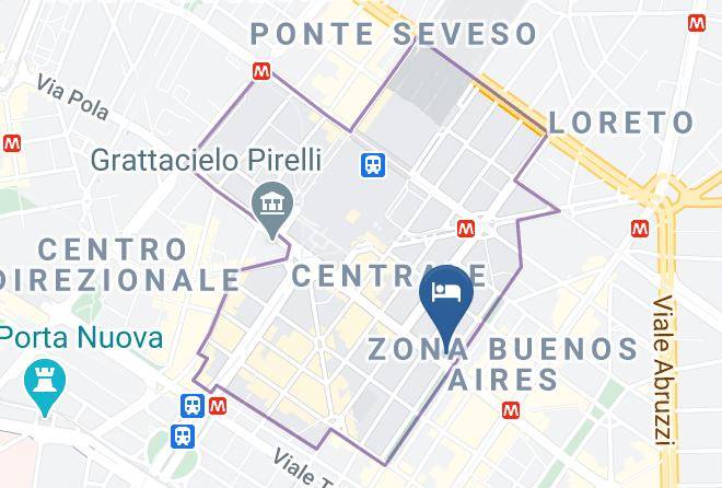 Milan - Hotel Salerno Maps