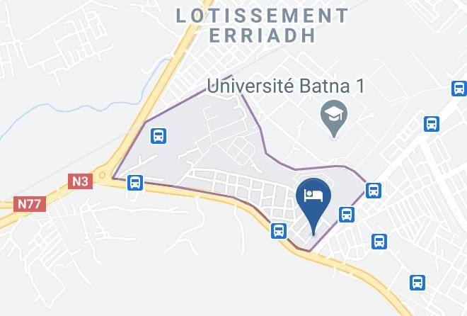 Batna - Hotel Salim Maps