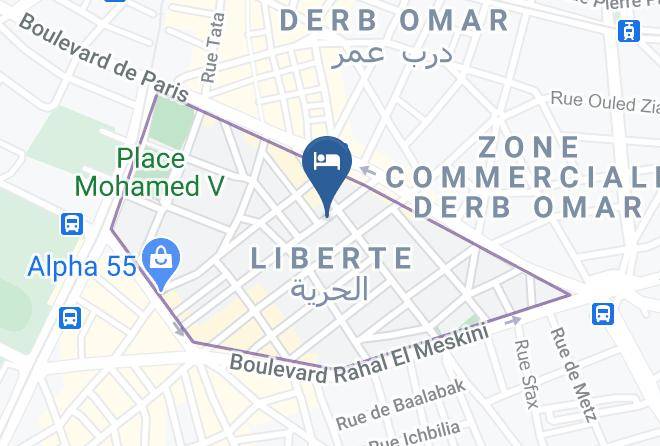 Casablanca - Hotel Salim Maps