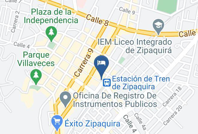 Zipaquira - Hotel Salinas Plaza Maps