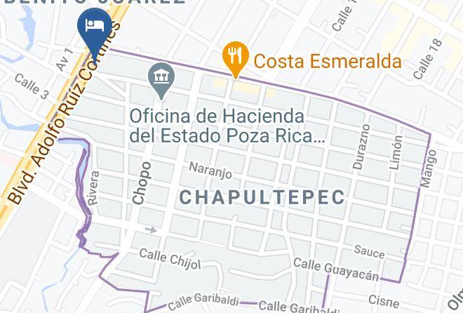 Poza Rica De Hidalgo - Hotel Salinas Maps