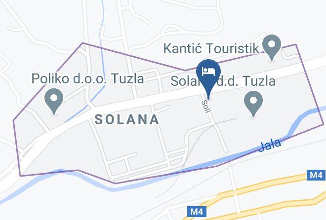 Tuzlanski - Hotel Salis Maps