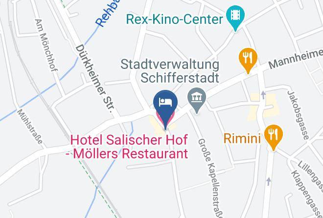 Rhein Pfalz Kreis - Hotel Salischer Hof Mollers Restaurant Maps