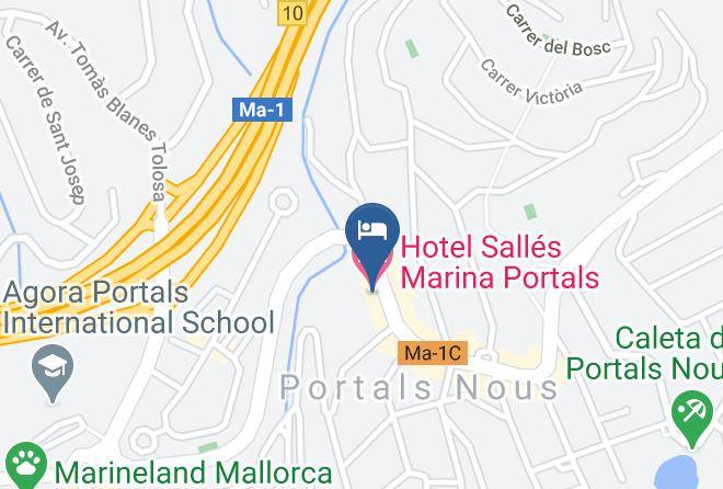 Baleares - Hotel Salles Marina Portals Maps