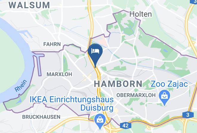 Duisburg - Hotel Salm Maps