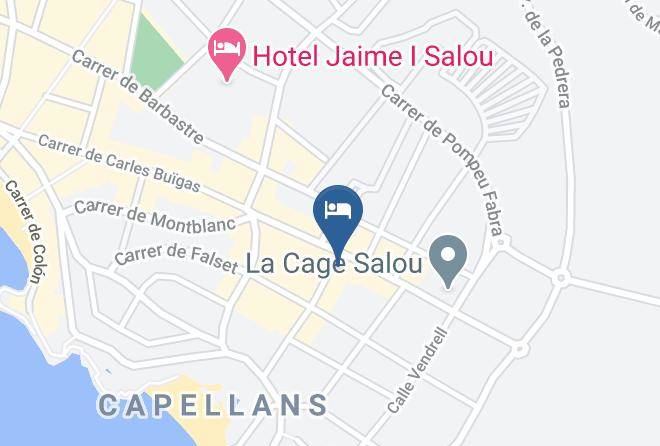 Tarragona - Hotel Salou Beach By Pierre & Vacances Maps