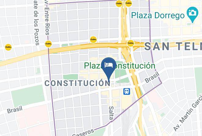 Buenos Aires - Hotel Salta Maps