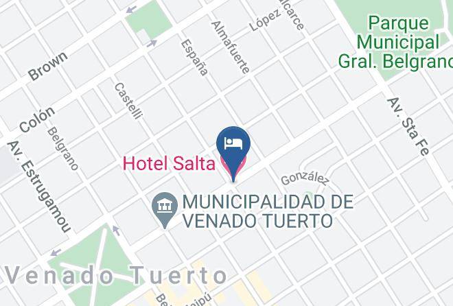 Melincue - Hotel Salta Maps