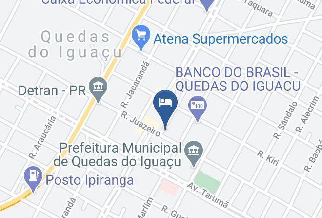 Quedas Do Iguacu - Hotel Salufer Maps