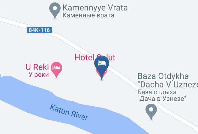 Chemalsky District - Hotel Salut Maps
