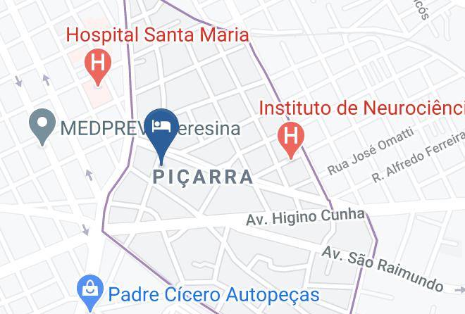 Teresina - Hotel Salute Maps