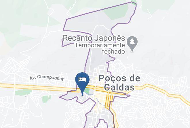 Pocos De Caldas - Hotel Salvador Maps
