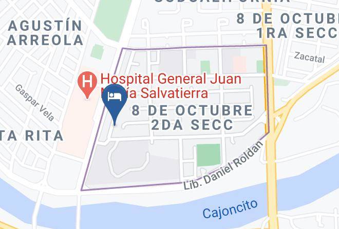 La Paz - Hotel Salvatierra Maps