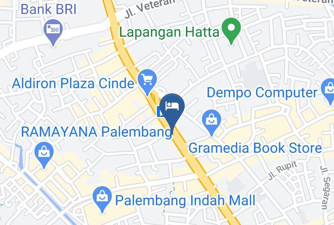 Palembang - Hotel Salvator Palembang Maps
