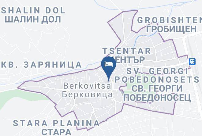 Berkovitsa - Hotel Salvia Maps
