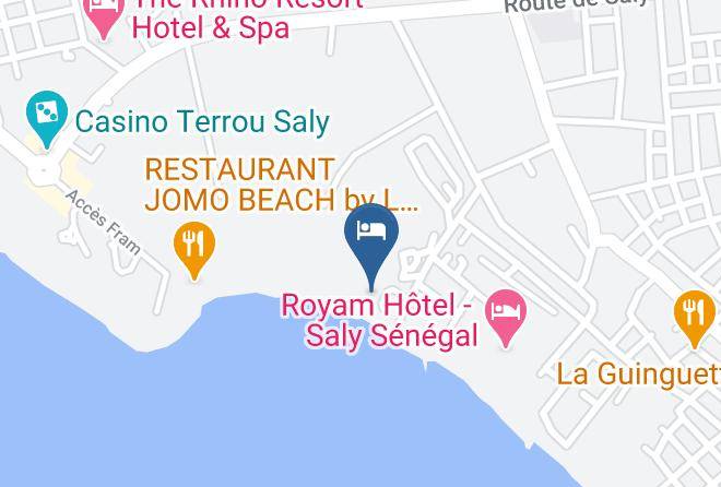 Mbour - Hotel Saly Princess Maps