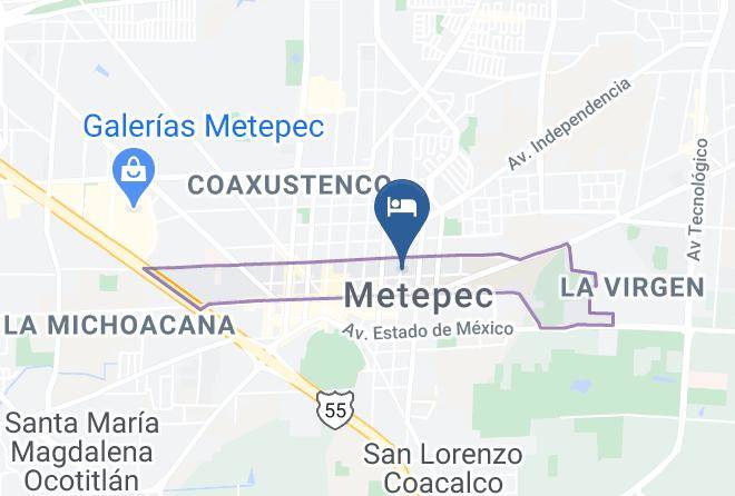 Metepec - Hotel Sam Sam Maps