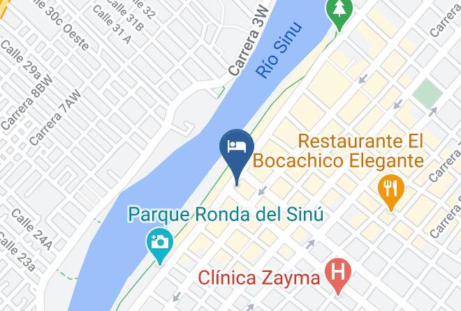 Monteria - Hotel Sama Maps