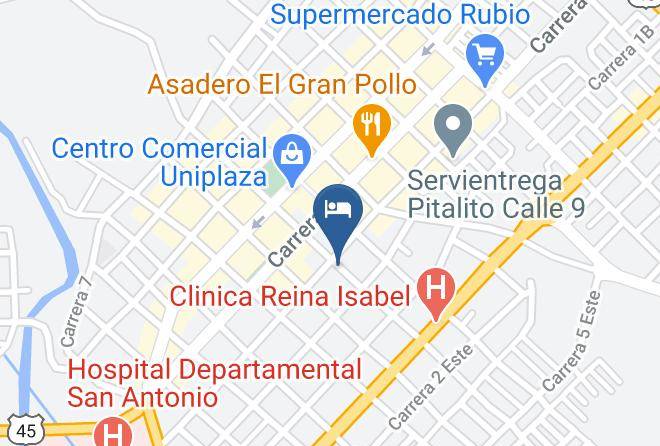 Pitalito - Hotel Samala Pitalito Maps