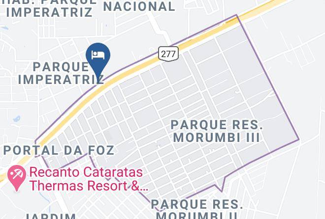 Foz Do Iguacu - Hotel Samambaia Maps