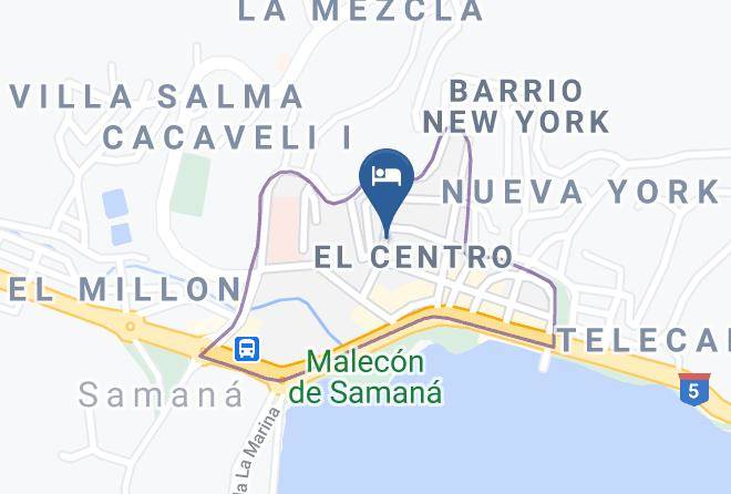 Samana - Hotel Samana Spring Downtown Maps