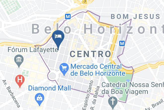 Belo Horizonte - Hotel Samara Maps
